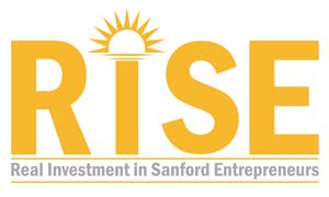 RISE: Real Investment in Sanford Entrepreneurs Logo