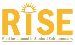 RISE: Real Investment in Sanford Entrepreneurs Logo